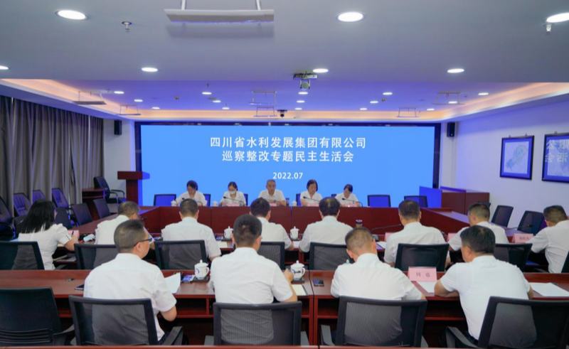 集團黨委召開巡察整改專題民主生活會