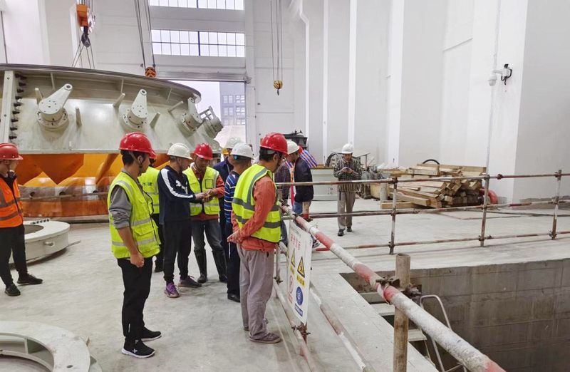 虎渡溪項(xiàng)目部開展國慶節(jié)前安全檢查