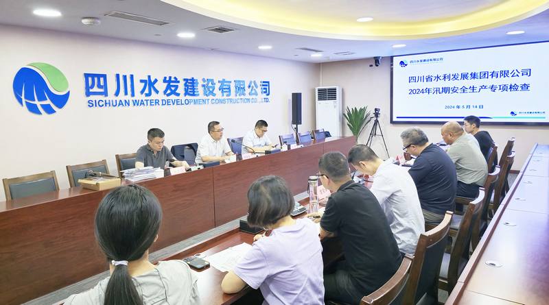 集團鄭祖杰副總經(jīng)理到公司檢查汛期安全生產(chǎn)工作