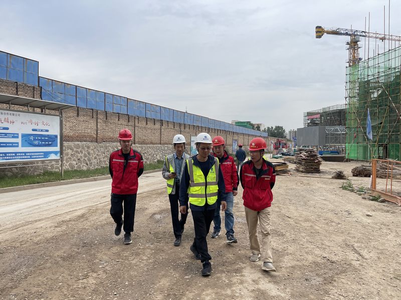  汪輝德帶隊(duì)赴隴西熱電項(xiàng)目督導(dǎo)檢查工作