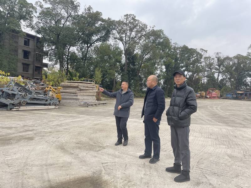 鄒世界帶隊(duì)對資陽片區(qū)開展節(jié)前安全檢查